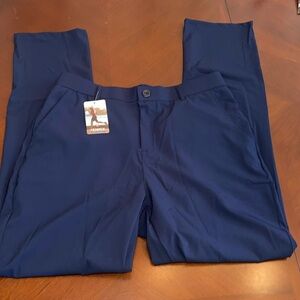 Navy Blue Golf Pants - size large - NWT. JJ